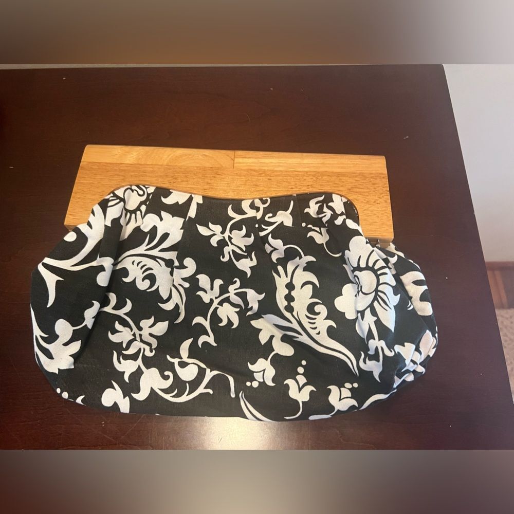 Old Navy Black and White Bubble Skirt for Cocktail